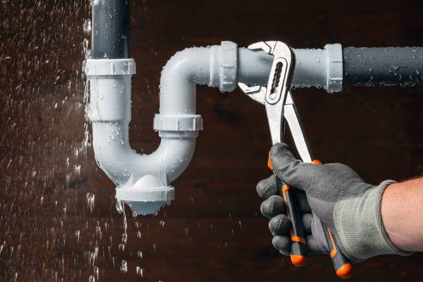 Professional Plumbing technician working in Columbus, NJ